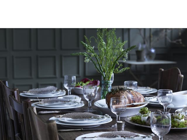 Pillivuyt Sancerre Tallerken flad Dia 17 cm Hvid