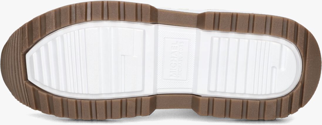 MICHAEL KORS KIDS beige michael kors kids lage sneakers cosmo maddy