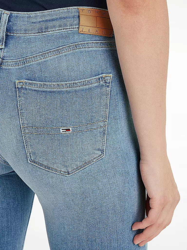 TOMMY JEANS Jeans Skinny Fit NORA hellblau