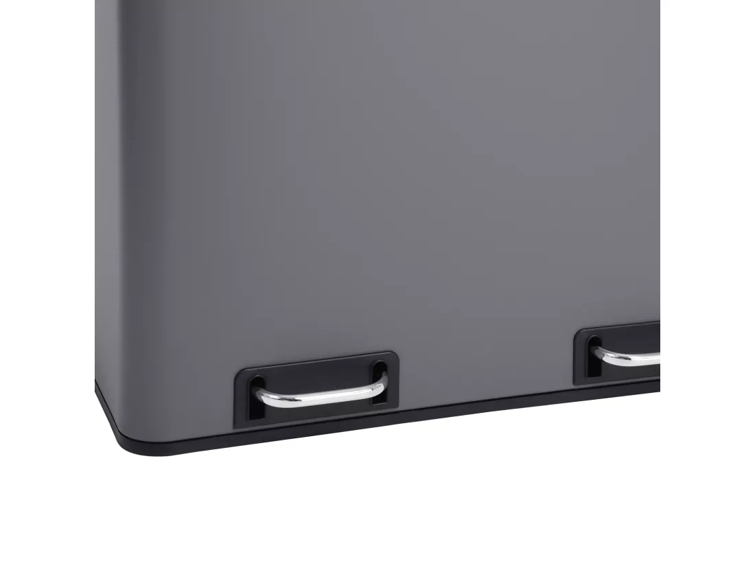 SVITA TM2X24 poubelle 48l gris
