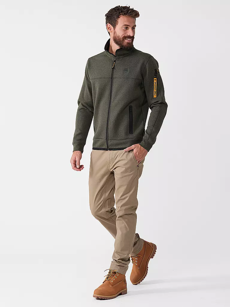 PME LEGEND Sweatjacke  olive