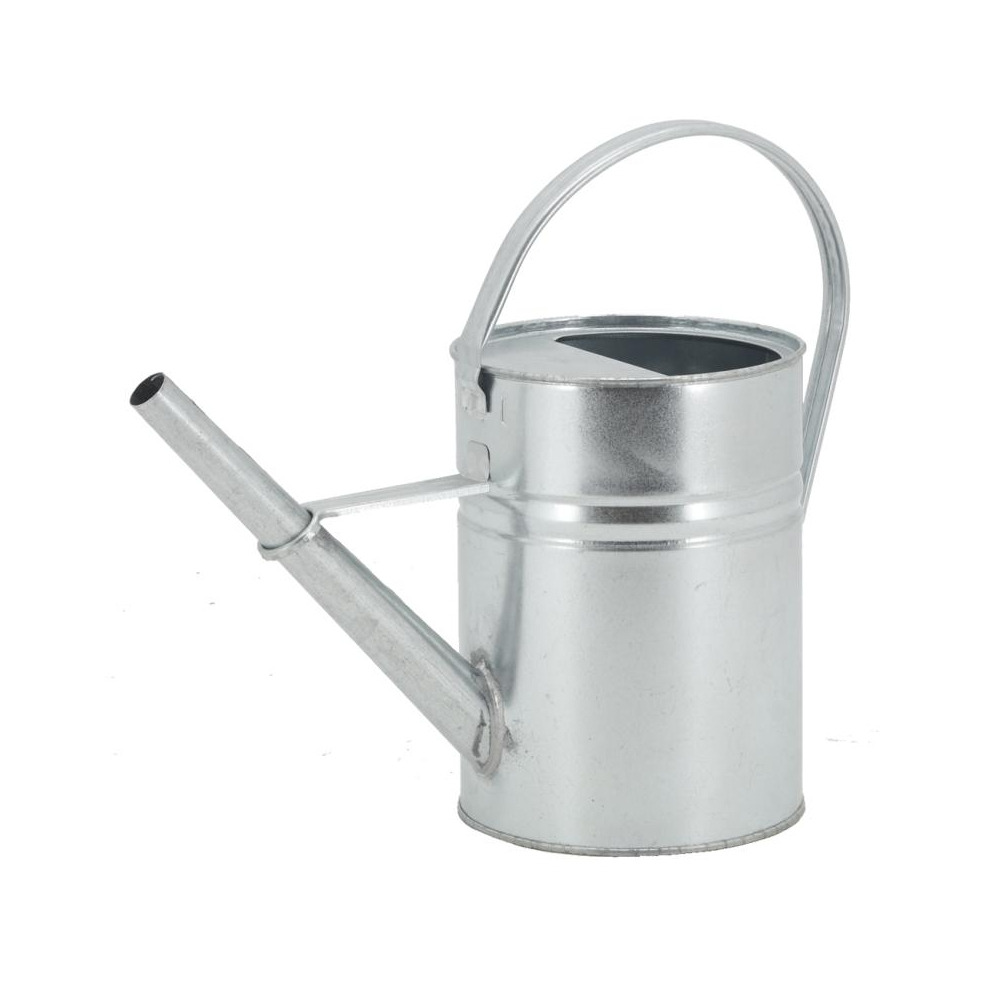 Arrosoir en métal galvanisé rond 3,5 l
