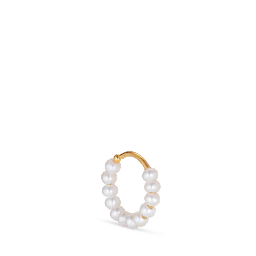 Jane Kønig Row Twist Ørering, Guld