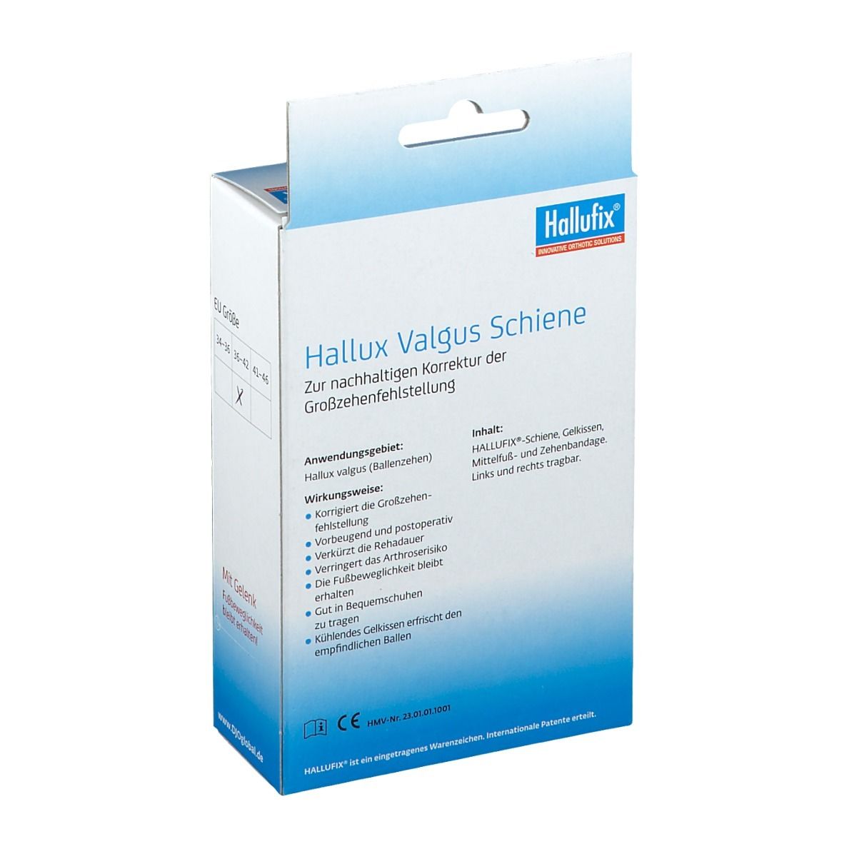 Hallufix® Hallux Valgus Schiene 36-42