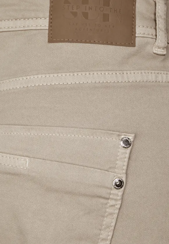 Loose Fit Twill Hose - simply beige