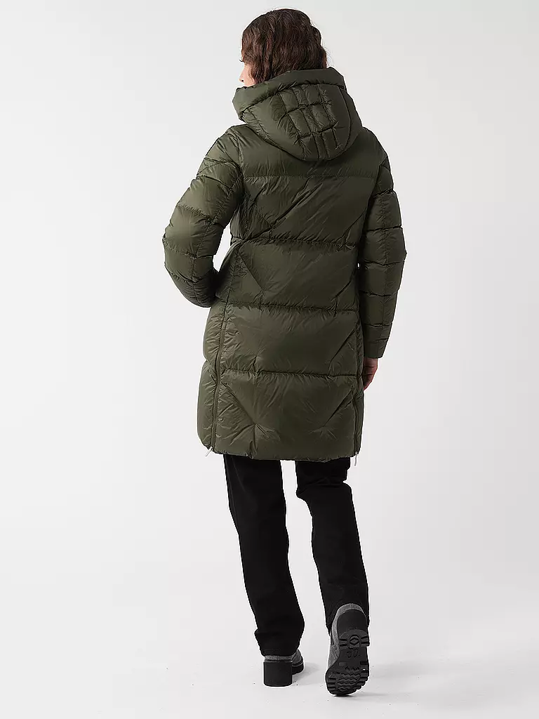 PARAJUMPERS Daunensteppmantel JANET olive