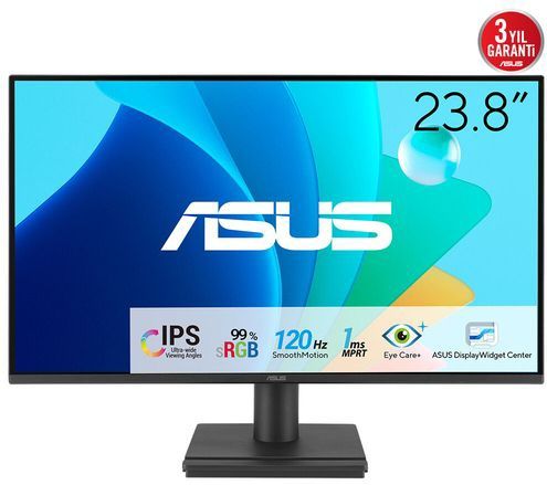 Asus - VA249HG - Monitor - Zwart - 23.8 inch - Full HD - 75Hz