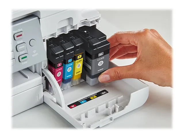 Brother MFC-J4335DW - Multifunktionsprinter - farve - blækprinter - A4/Letter (medie) - op til 13 spm (kopiering) - op til 20 spm (udskriver) - 150 ark - USB 2.0, Wi-Fi(n)