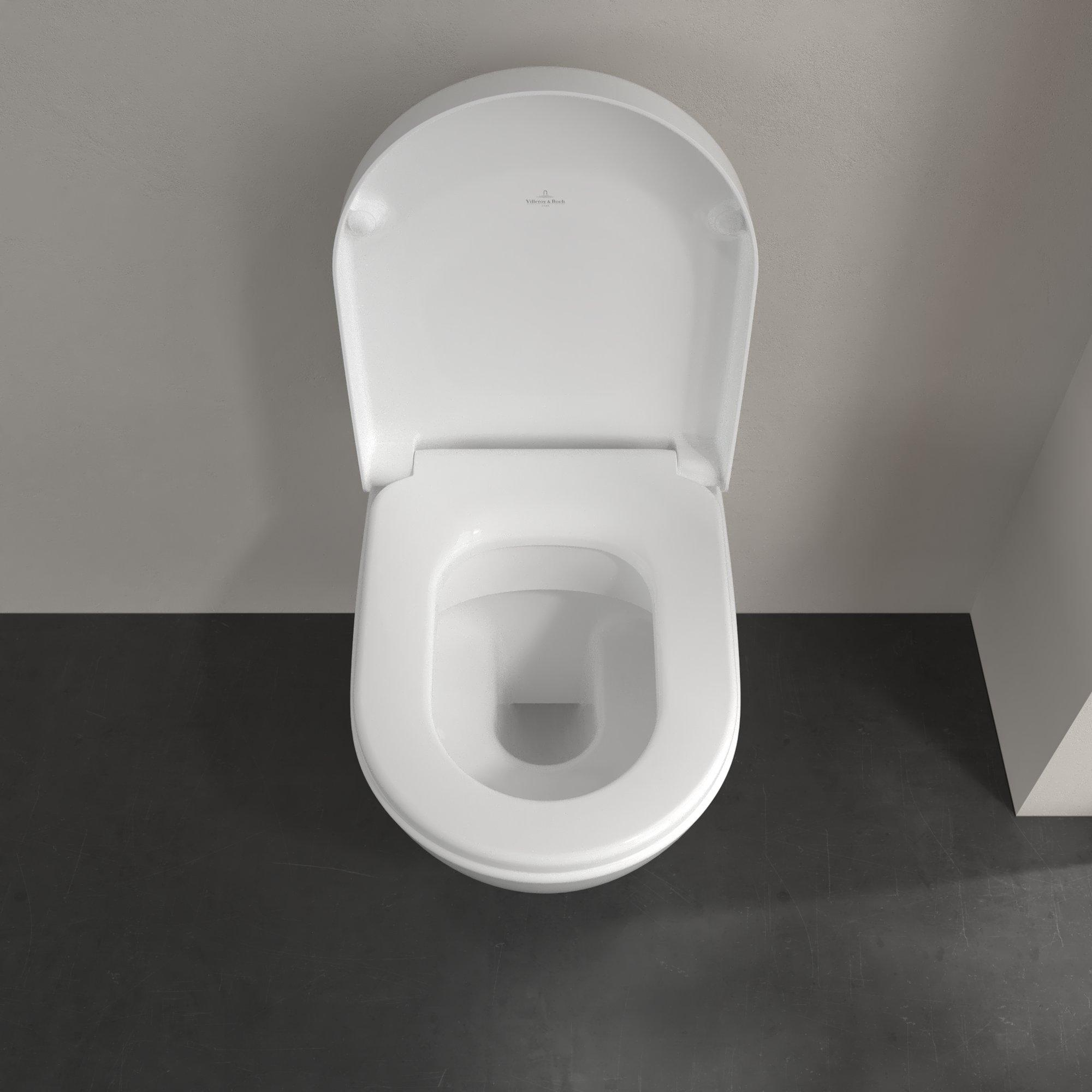 Villeroy & Boch Subway 2.0 randloos toilet CeramicPlus met AntiBac, ViFresh en DirectFlush wit glans