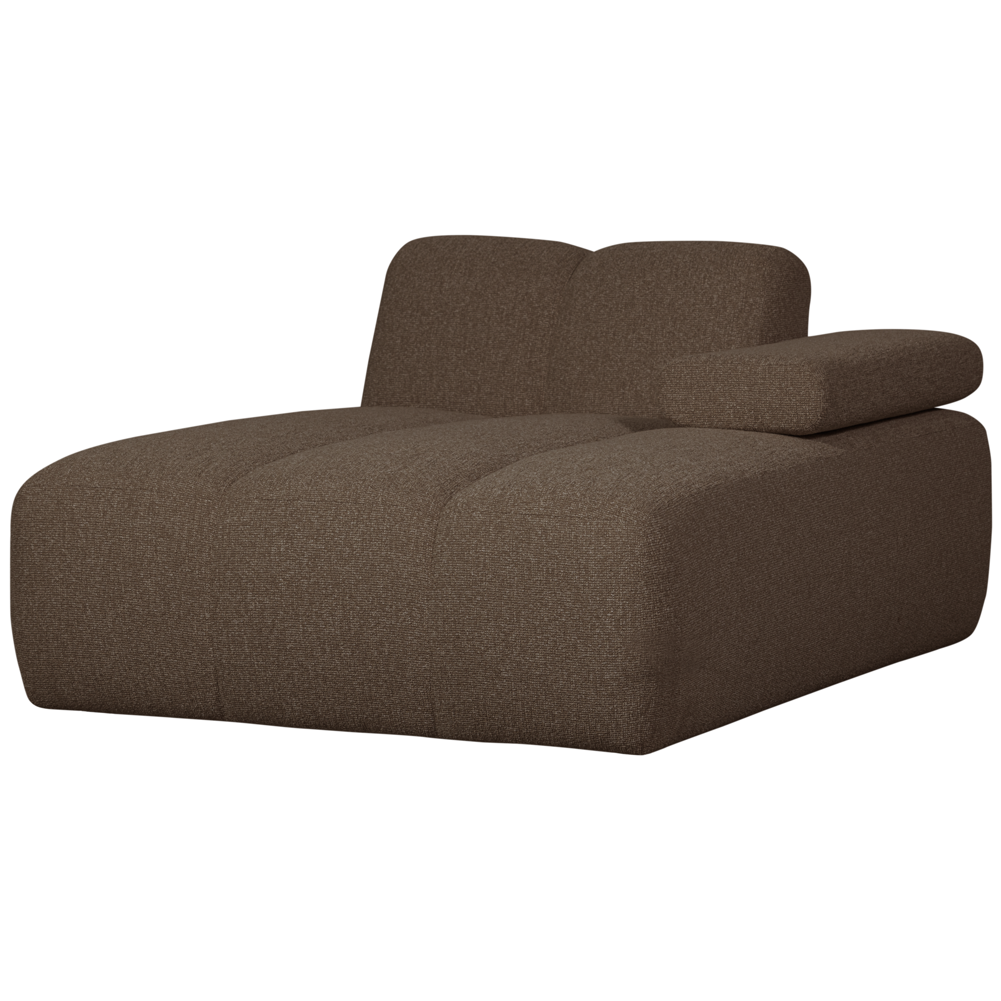 Chaise Longue Mojo Element Mojo Chaise Longue Element Rechts - Bouclé - Bruin Melange