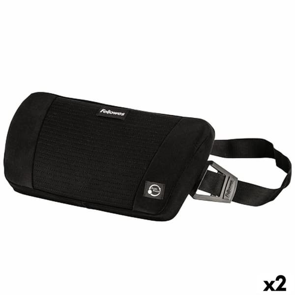 Ryggstøtte i korsryggen Fellowes Foam Plus Touch 35,5 x 9 x 19,5 cm (2 enheter)