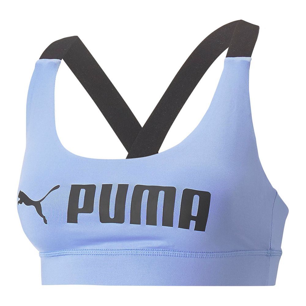 Puma FIT MID - Brassière Femme elektro purple
