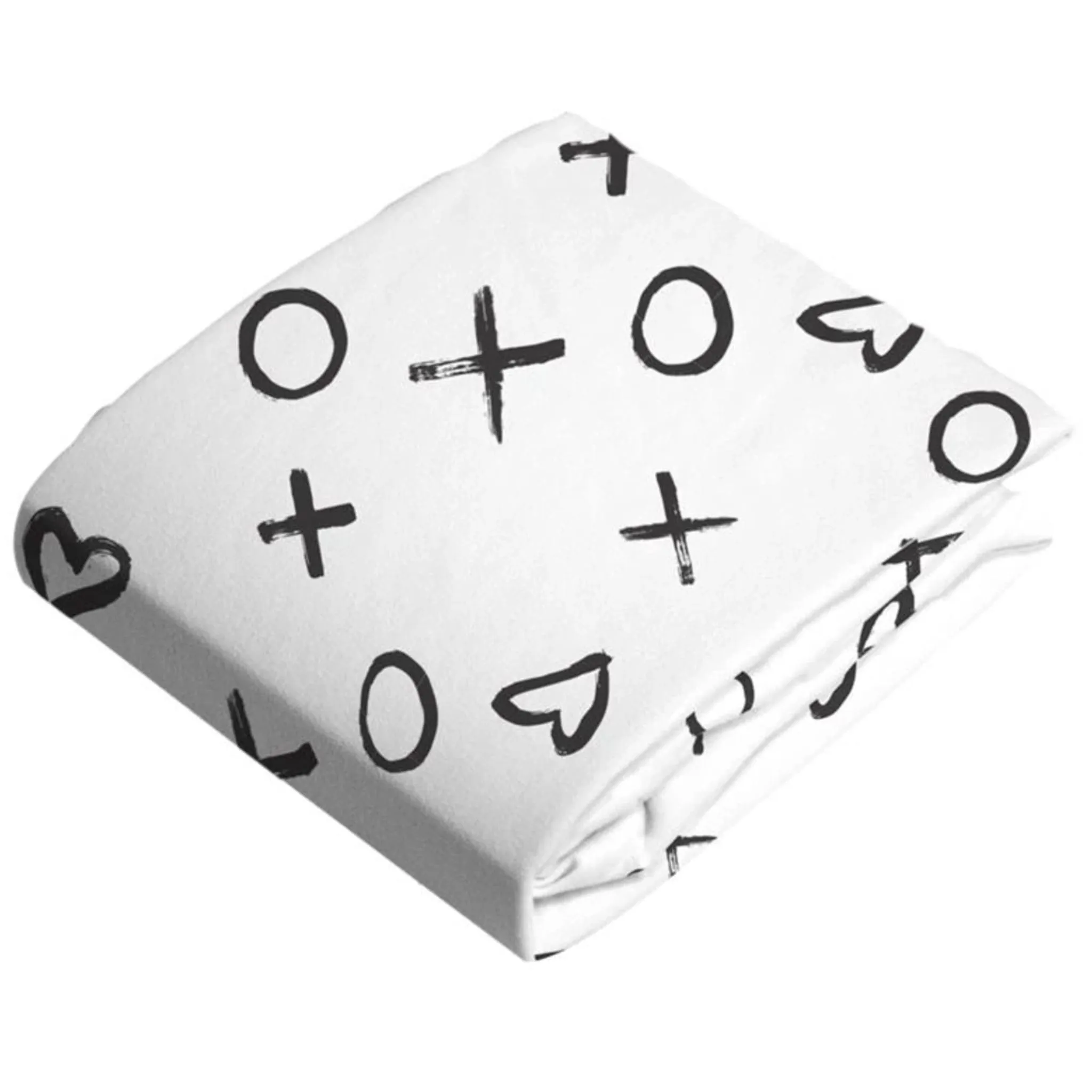 Kushies Drap Contour pour Lit de Bébé - Flanelle XO