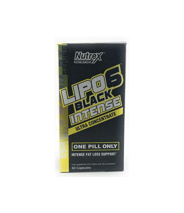 Nutrex Research Lipo-6 Negro Intenso UC 60 cápsulas