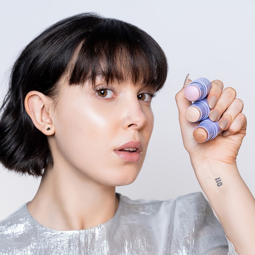 Florence by Mills - Self-Reflecting Highlighter Stick Self-love Champagne