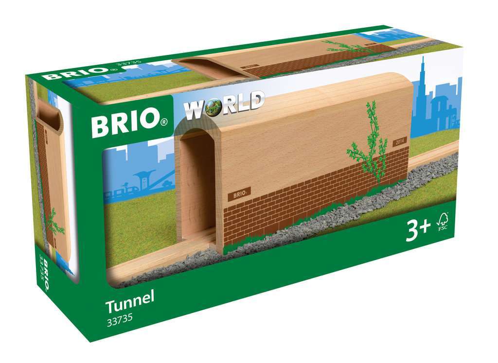 BRIO Spiel Hoher Holz-Tunnel