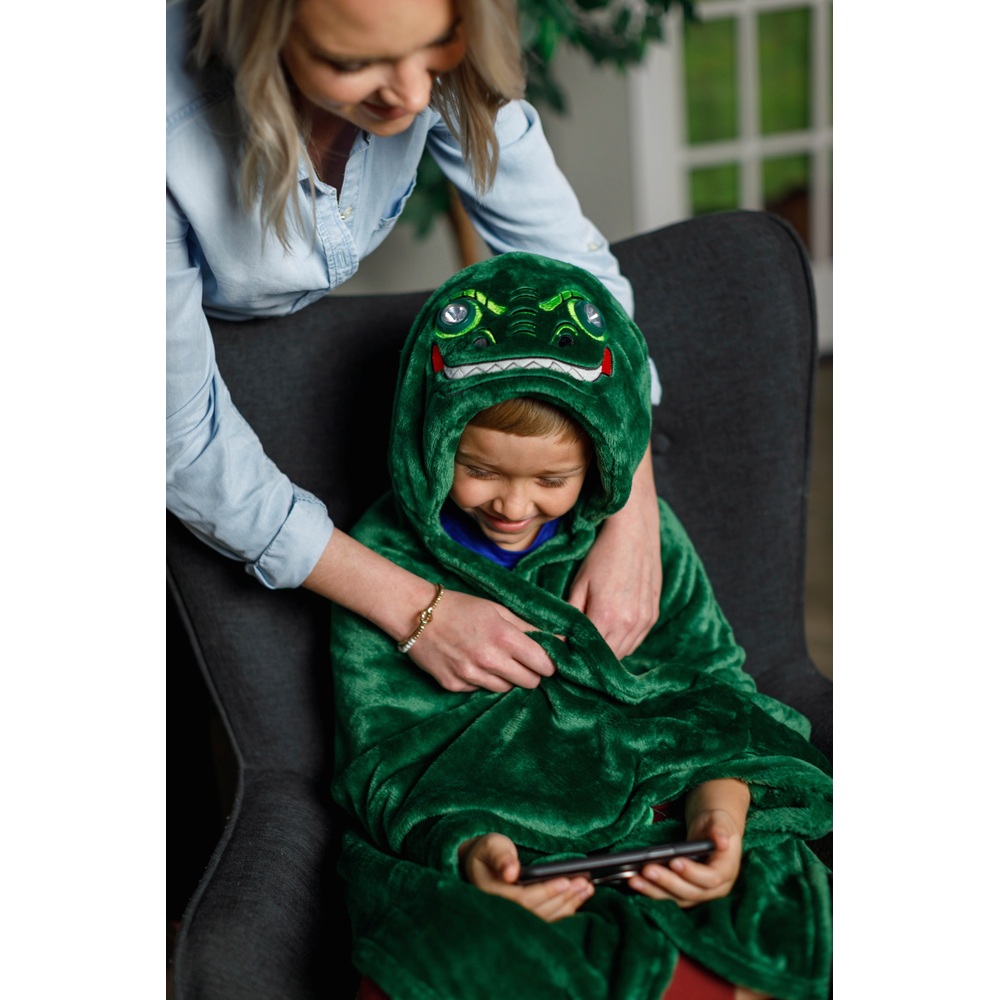Leuchtdecke mit LED-Augen und Dinosaurier-Motiv