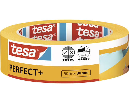 tesa schilderstape Perfect+ oranje 30 mm x 50 m
