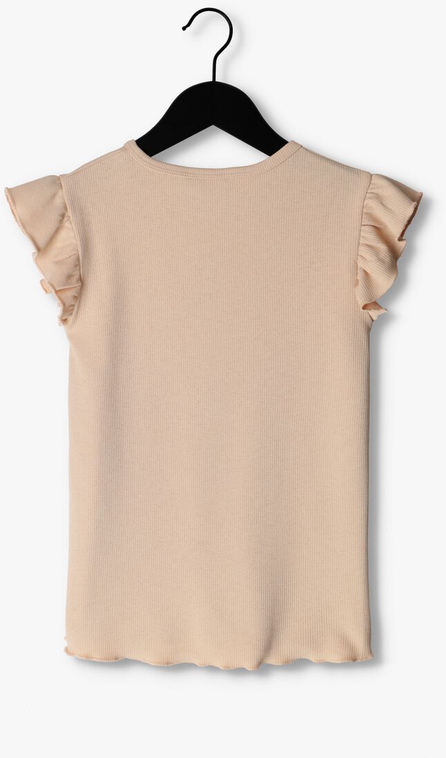 NOBELL roze nobell t-shirt kiss rib jersey top