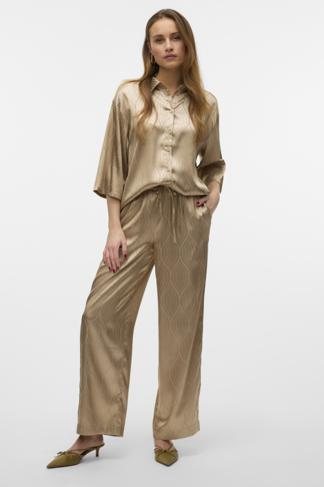 Vero Moda gouden dames broek