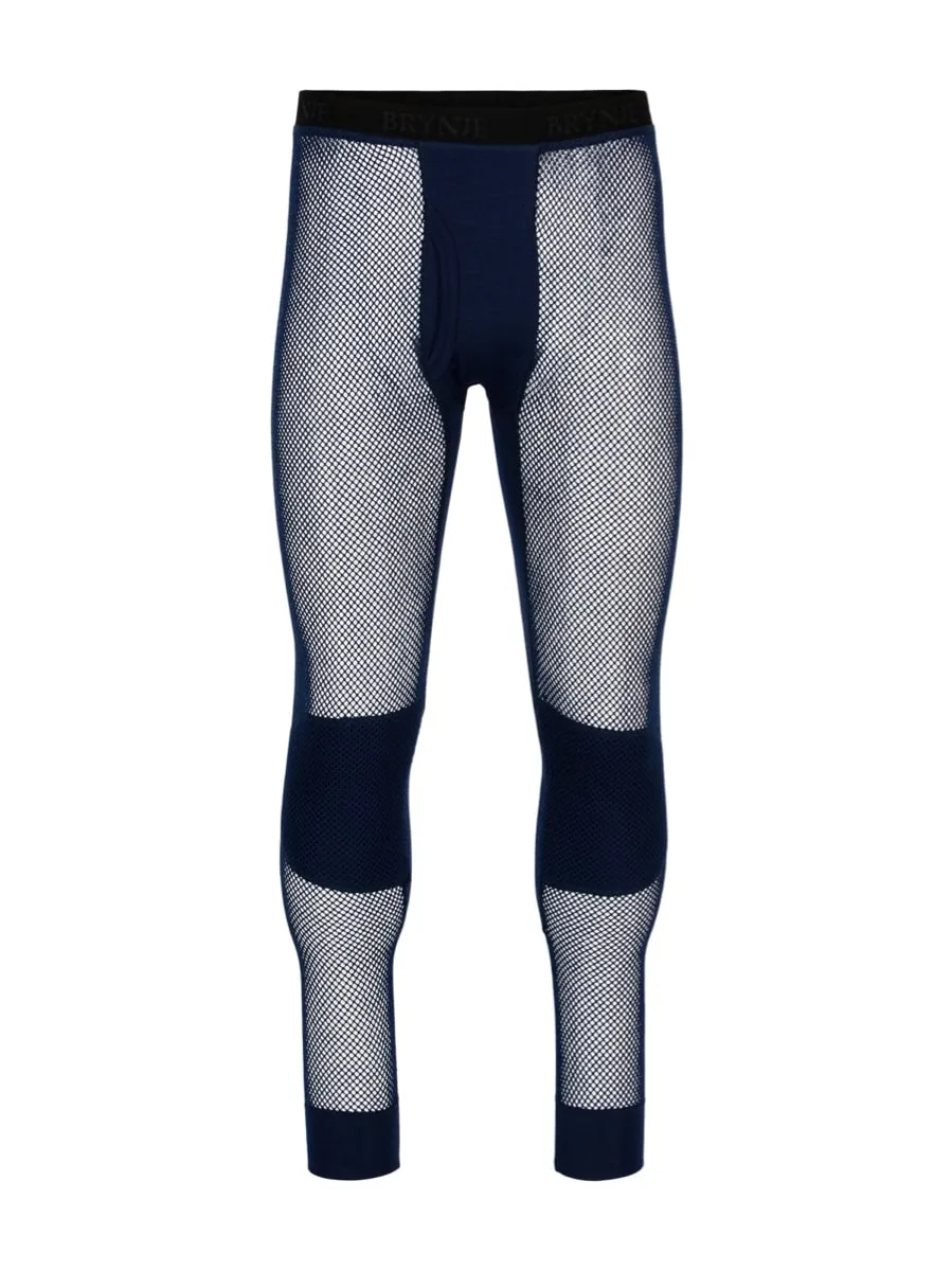Brynje Unisex Super Thermo Longs with Inlay On Knee Navy