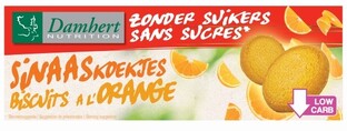 Damhert Zonder Suikers Sinaaskoekjes 160GR