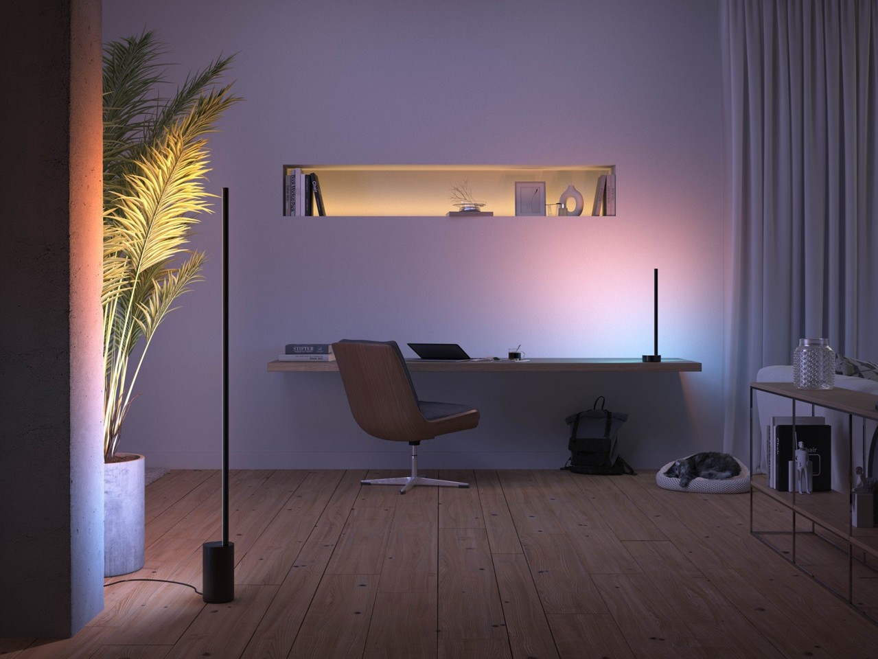 Philips Hue - 2x Signe Gulvlampe - Gradient + Bro 2.1 - Bundle