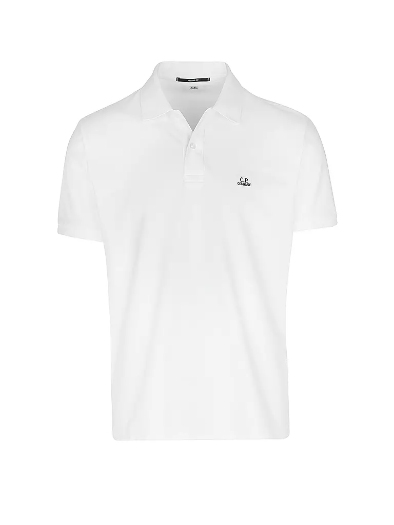 CP COMPANY Poloshirt weiss