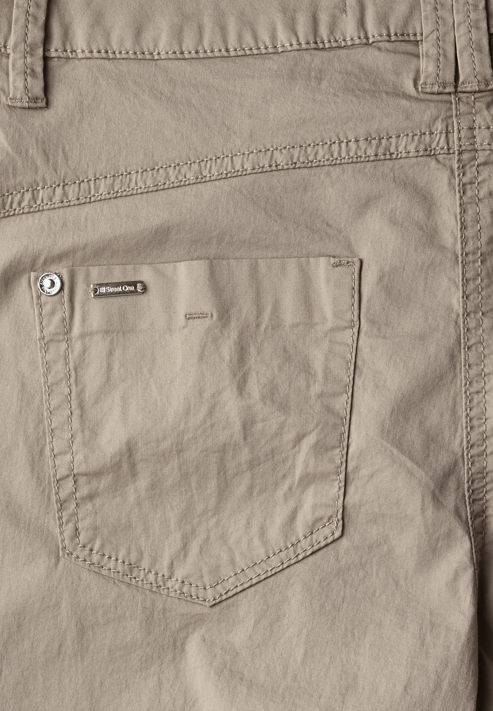 STREET ONE Bermudas »Style Yulius«  Sommerhose mit Turn-Up