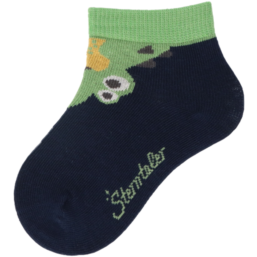 Sterntaler Kurz-Socken 3er-Pack Tiere marine