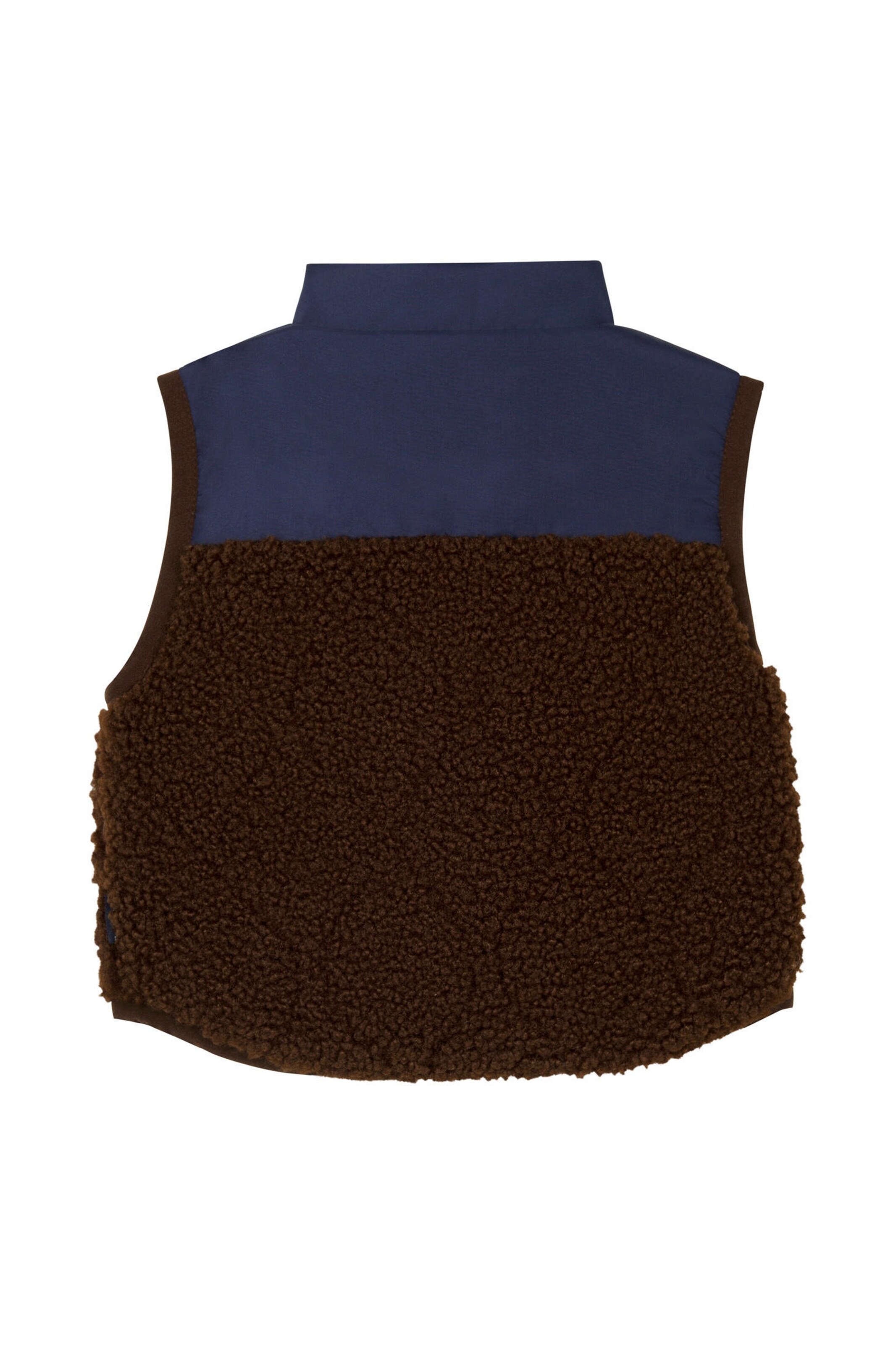 Noppies Baby Weste Galve - Reversible Brown Patina