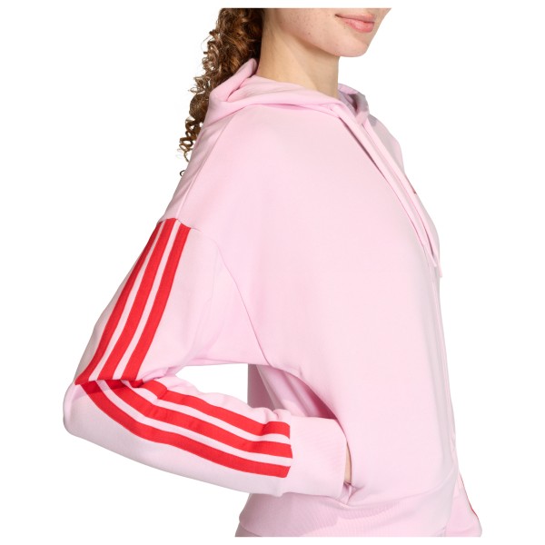 adidas - Women's 3-Stripes French Terry Full Zip Hoodie - Veste de sport