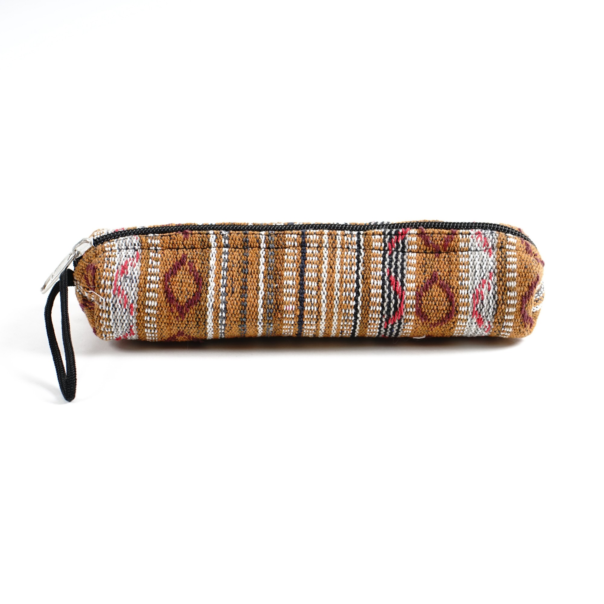 Stifteetui 'Lakota', echte Handarbeit aus Nepal, braun, multicolor, B 22 cm, H 5 cm günstig bestellen