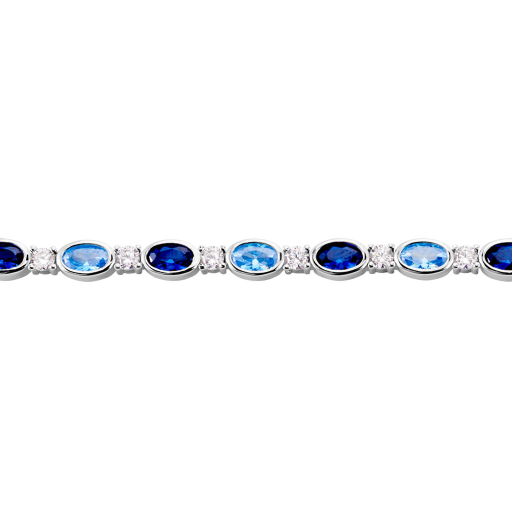 Bracelet Brielle Argent Blanc Oxyde De Zirconium