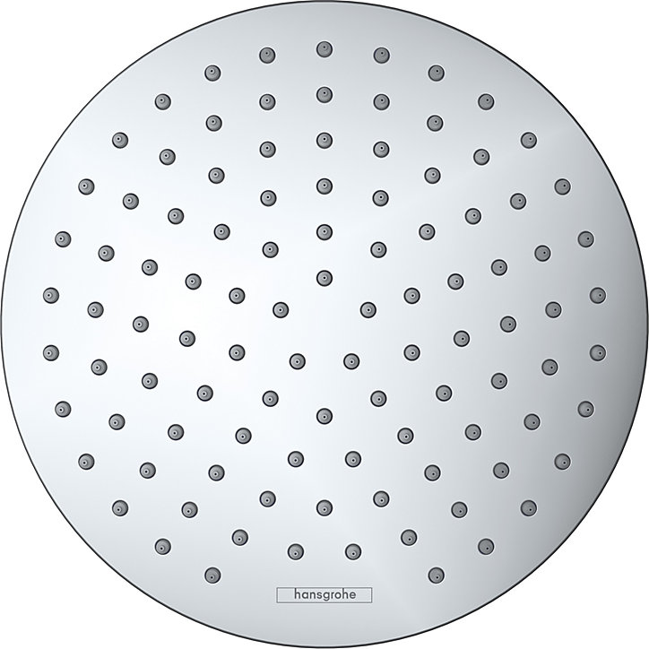 Pommeau de douche 1 jet rond, chrome, Hansgrohe Vernis Shape