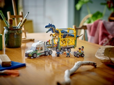 LEGO Dinosaurusmissies: Allosaurus transporttruck (76966)