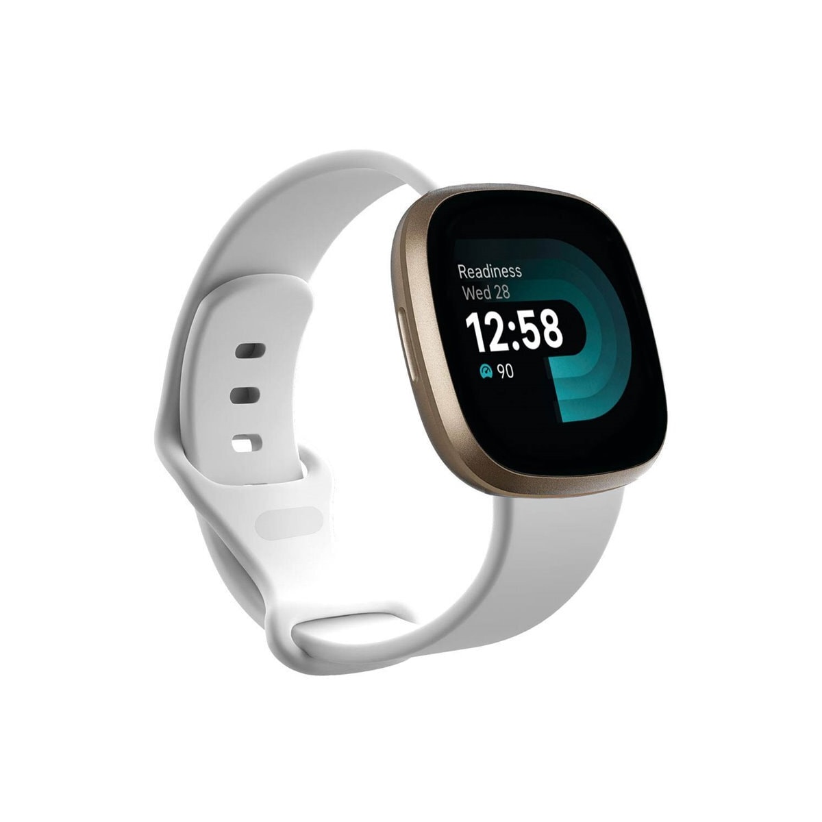Sport armbånd till Fitbit Versa 4 - Hvit