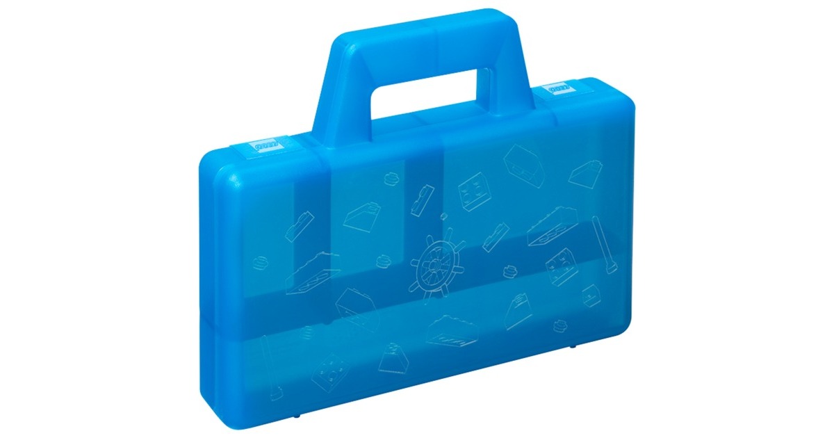 Room CopenhagenLEGO Sorting Case to go opbergdoos  (Blauw)