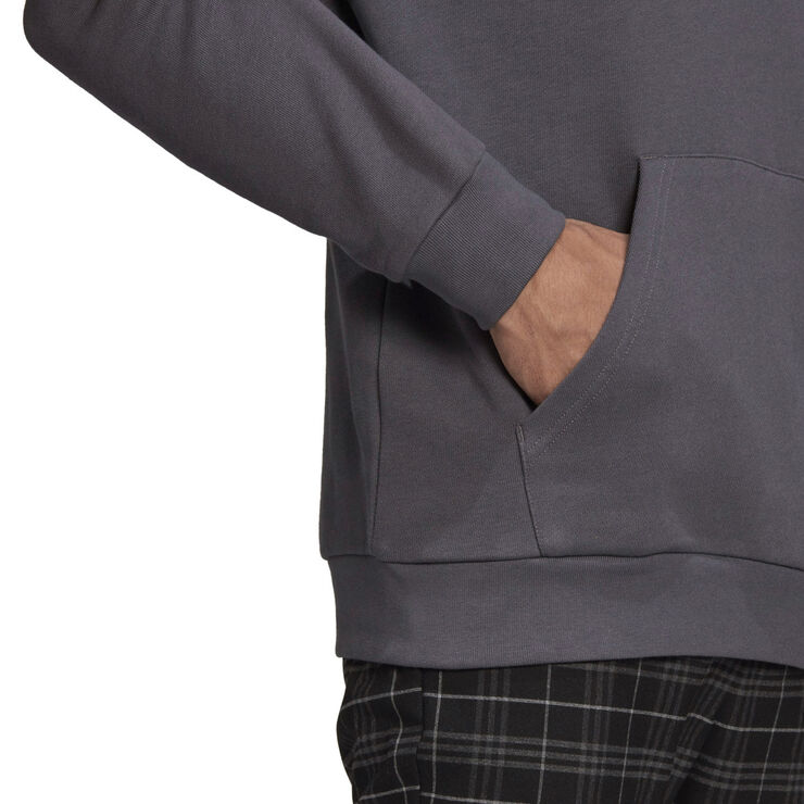 adidas LOUNGEWEAR Trefoil Essentials hættetrøje Grå