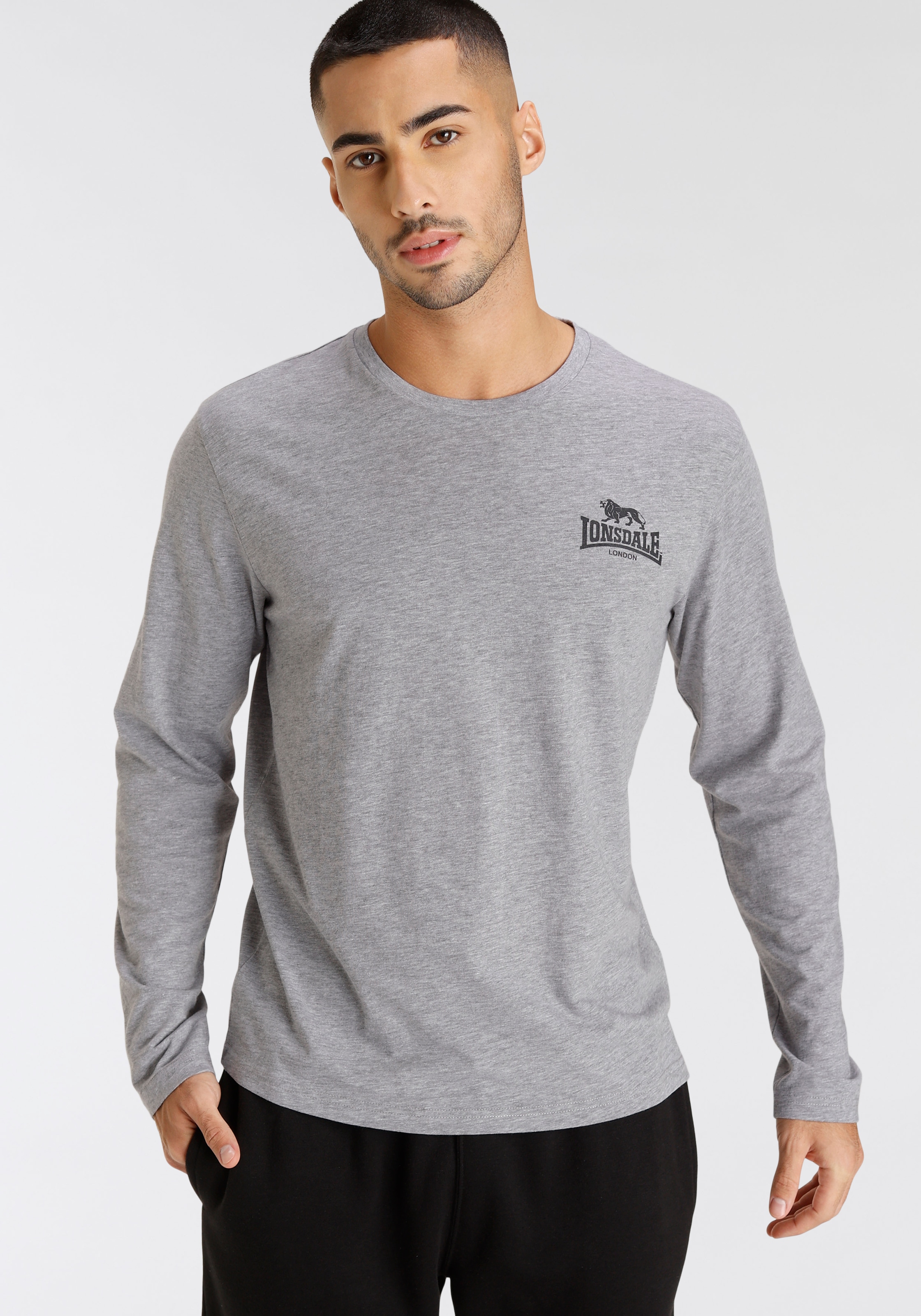 Lonsdale Langarmshirt »FOGORIC«, 2 Stk.