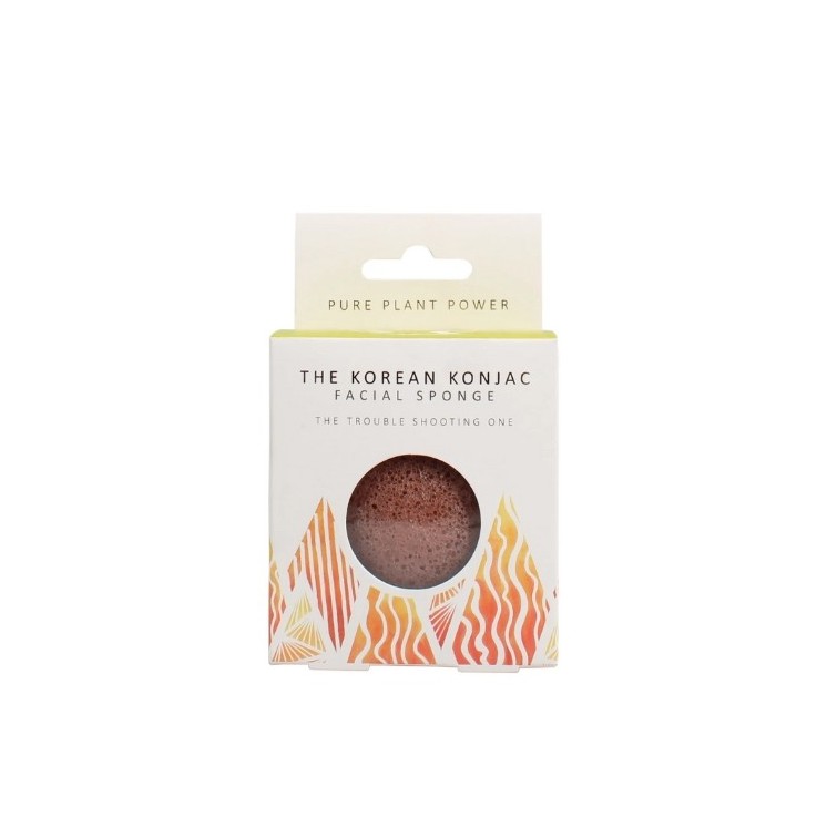 The Korean Konjac Sponge Company Konjac Sponge Fire 1 Stück