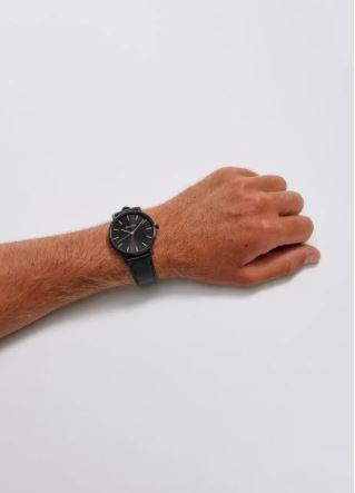 Nixon Porter Leather All Black