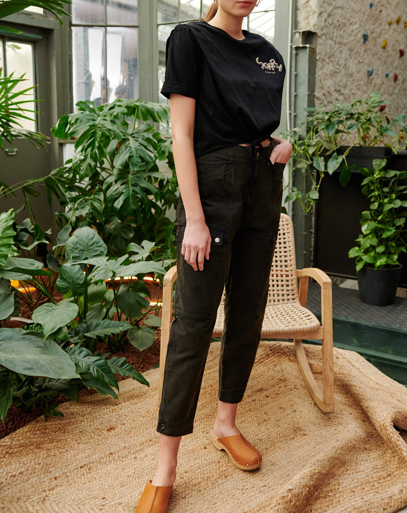Belair T-Shirt Tahia noir
