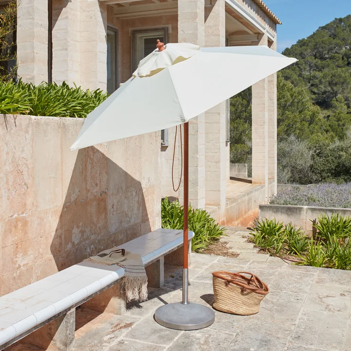 Fritz Hansen - Skagerak Capri Sonnenschirmfuss 30 kg Ø 4 cm, Beton