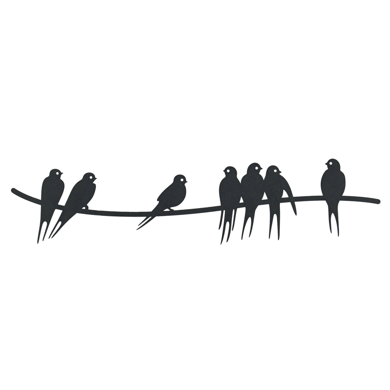 Décoration murale oiseaux