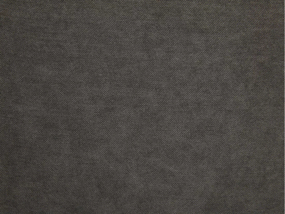 Lot de 2 chaises avec accoudoirs en tissu et métal noir - Gris - HEKA
