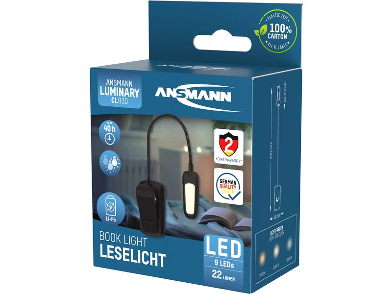 Ansmann Book Light Leselicht