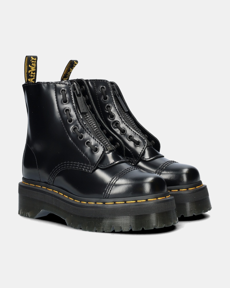 Dr. Martens Sinclair Fur Veterboots  - zwart