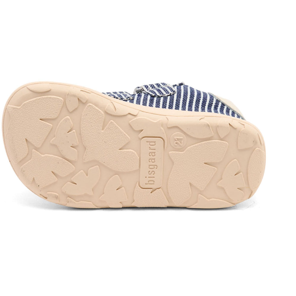 Køb Bisgaard Navy Barefoot Skipper First Step Sko