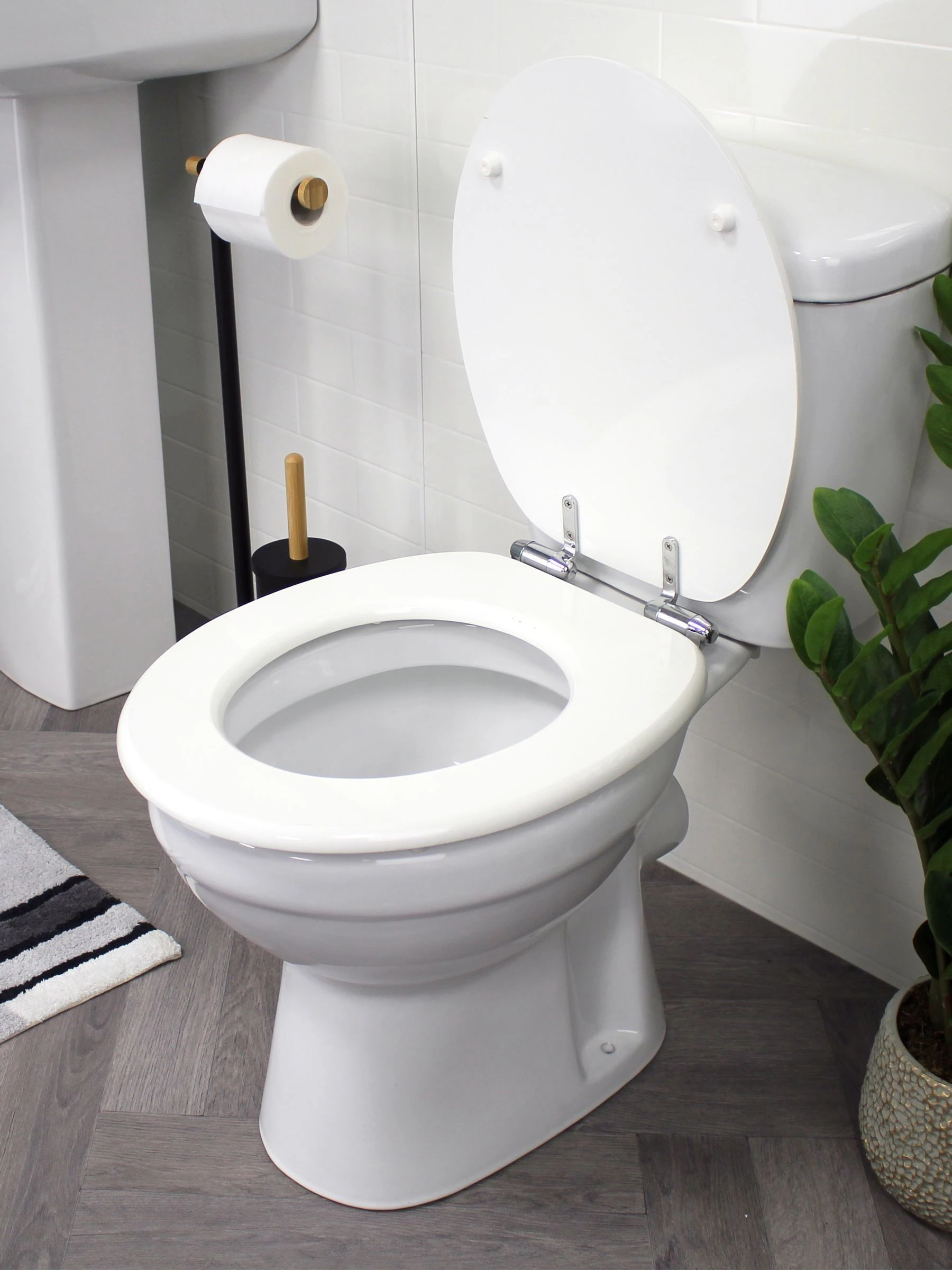Showerdrape - Norfolk Soft Close houten toiletbril